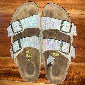 Mermaid Scale Birkenstock